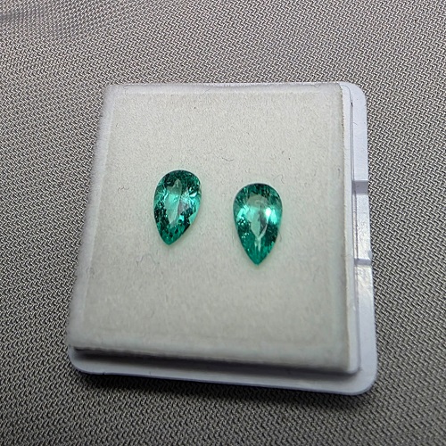 Pair of Colombian Emerald